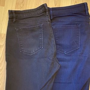 2 pairs Ann Taylor Loft jeans size 30/10